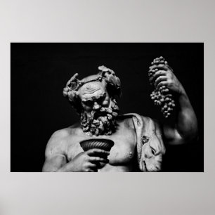 Póster Dionysus com cálice