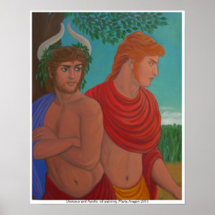 Poster Dionysus e Apollo