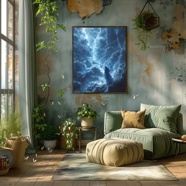 Póster Diosa del Rayo: El Abrazo Místico de la Tormenta (Criador carregado)