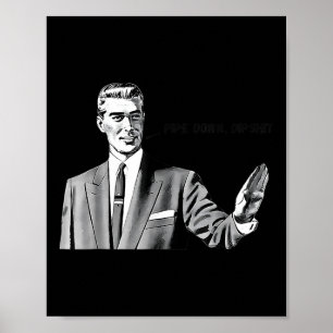 Poster Dip Memory Engraçado Correção Engraçada Humor de C