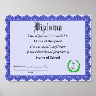 Poster Diploma