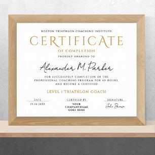 Poster Diploma de Gradução Minimalista Clássico Preto e B