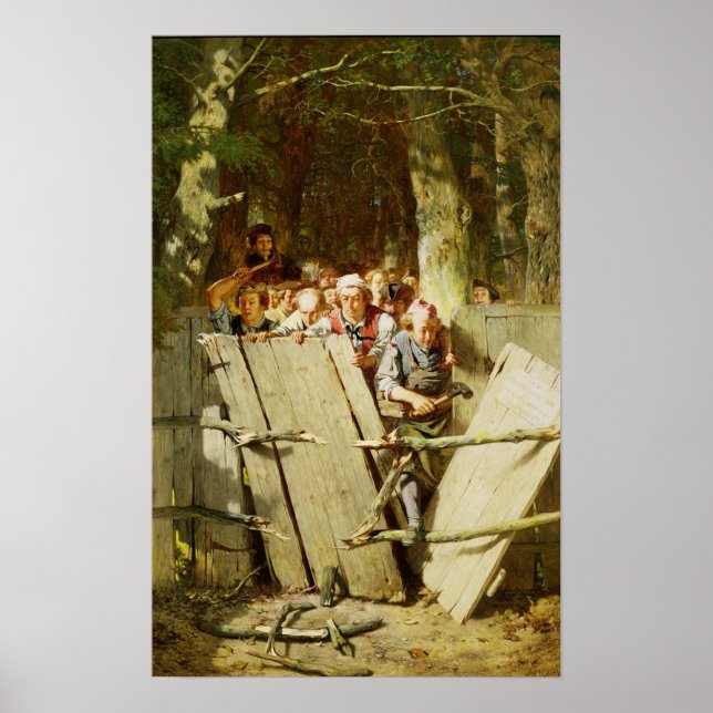 Póster Direita do Caminho (Frente)