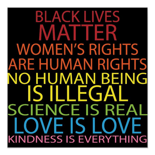 Póster Direitos do Homem (Frente)