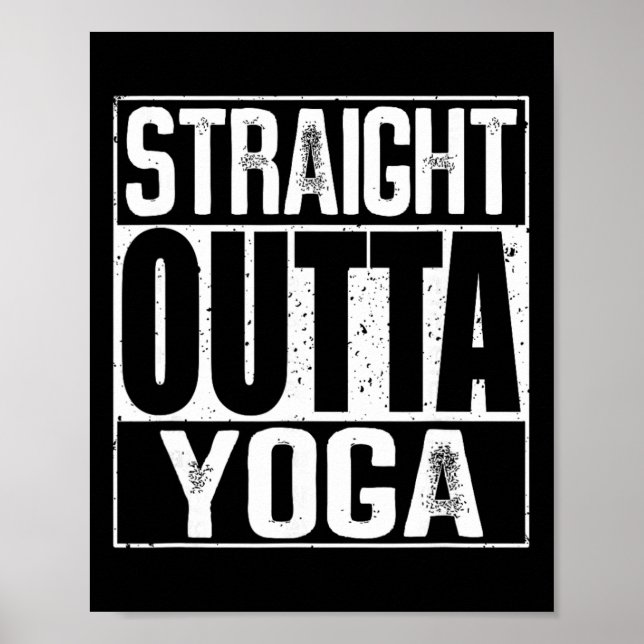 Poster Diretamente do Yoga (Frente)