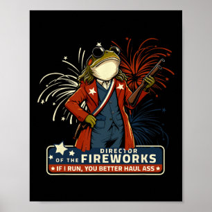 Poster Diretor de Fogos de Artifício Se Eu Corro Você Ser