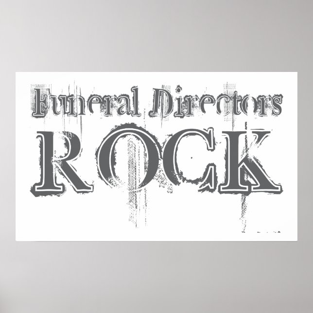 Poster Diretores de Funeral Rock (Frente)