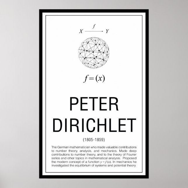 Poster Dirichlet (Frente)