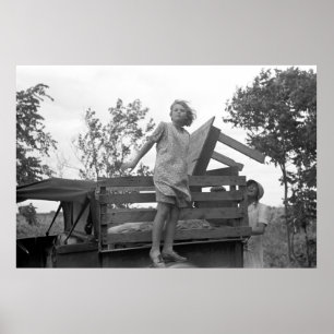 Póster Dirigido à Califórnia: 1930