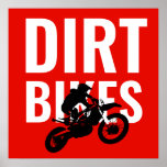 Poster Dirt Bikes Motocross Pop Art<br><div class="desc">Imagem de Pop de Motocross</div>