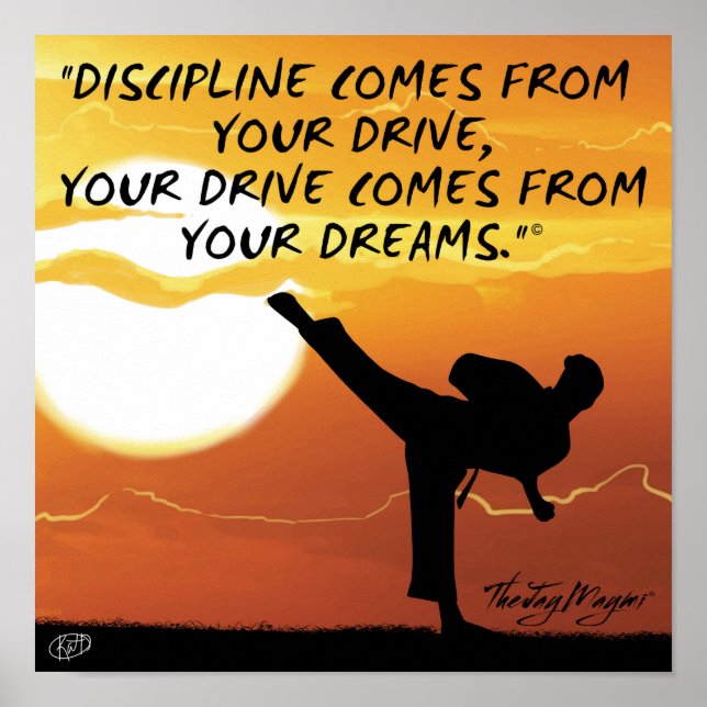 poster "Disciplina" (Frente)