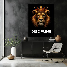 Poster Disciplina de Leão