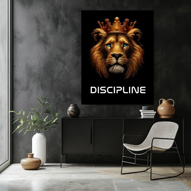 Poster Disciplina de Leão (Lion Discipline)