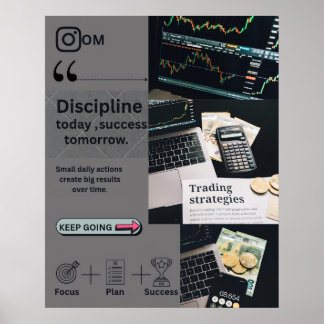 Poster Disciplina e domínio das tendências 