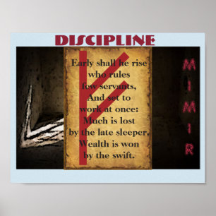 Poster Disciplina Havamal