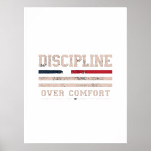 Poster Disciplina Sobre Conforto   Mentalidade Patriótica