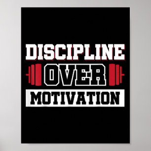 Poster Disciplina Sobre Motivação