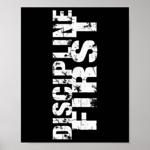 Poster Discipline Beats Motivation1