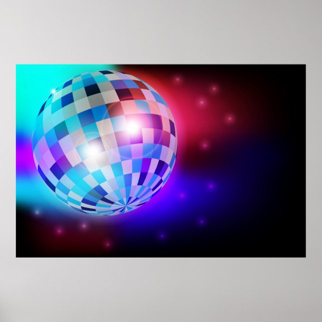 Póster Disco Ball (Frente)