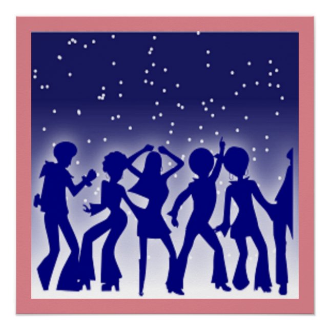 PÓSTER DISCO DANCERS (Frente)