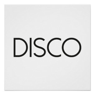 Póster DISCO Dancing