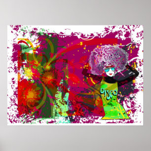Póster Disco Diwa
