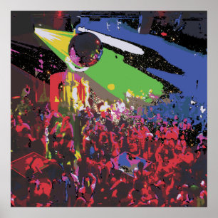 Póster Disco do amante do metal pesado