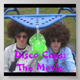 Póster Disco poster, Disco Cops:O Filme