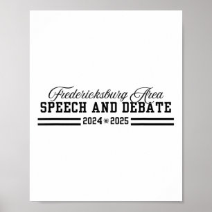 Poster Discurso E Debate Do Fasd 2024-2025