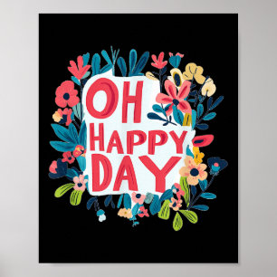 Poster Discurso Emblemático de Dia Feliz Engraçado para M
