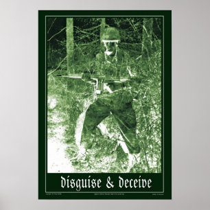 Poster disfarce e iluda