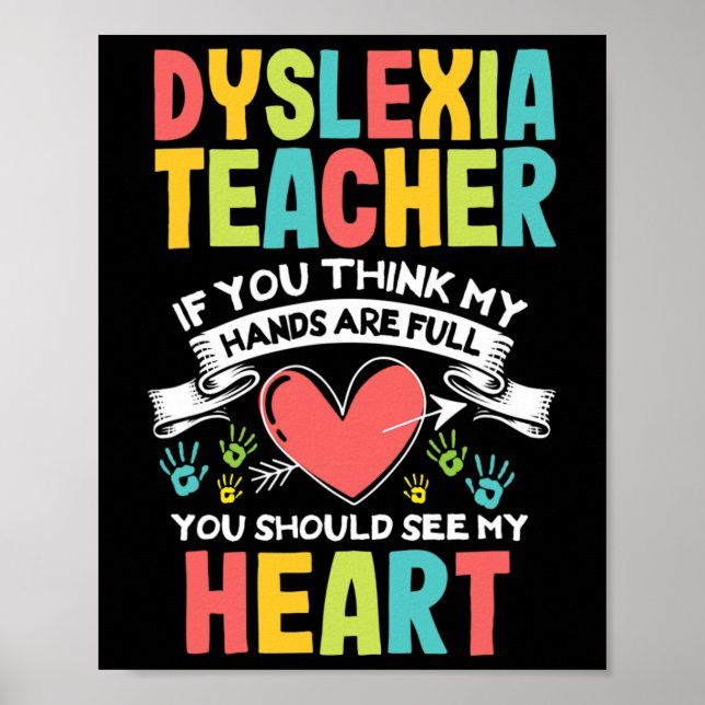 Poster Dislexia Cardíaca Sensibilização dos Professores E (Frente)