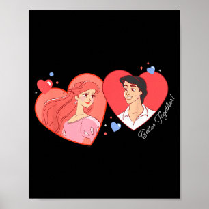 Poster Disney Princesa Ariel & Eric Dia dos Namorados B