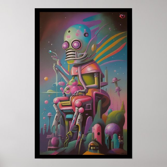 Poster Dispensar Sabedoria Mecânica para Todos (Frente)