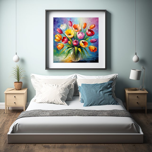 Poster Disposição Floral de Radiação Tulip (Criador carregado)