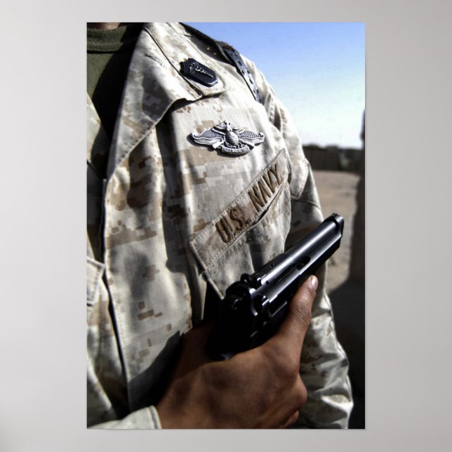 Póster Dispositivo de Guerra da Força Marinha da Frota (Frente)