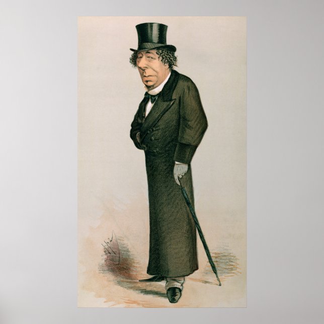 Poster Disraeli, Benjamin (Frente)