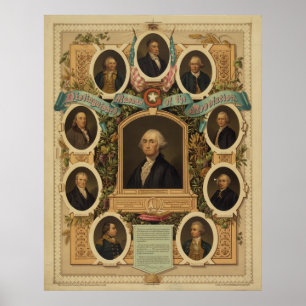 Poster Distintos pedreiro da Revolução Americana