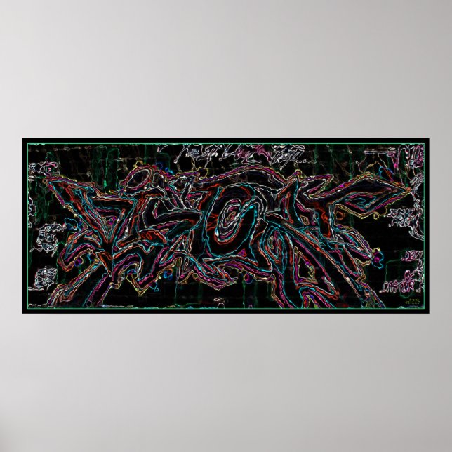 Póster Distorção (Frente)