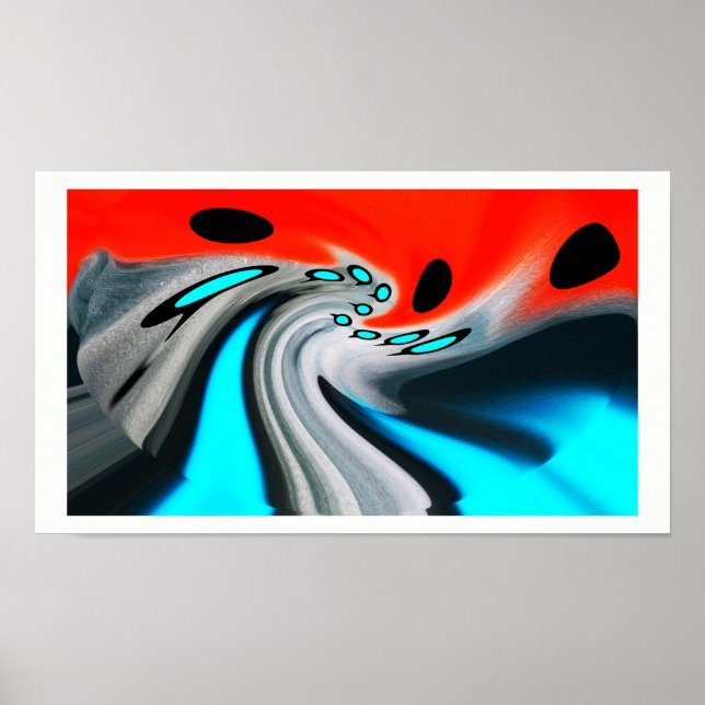 Póster Distorção cósmica (Frente)