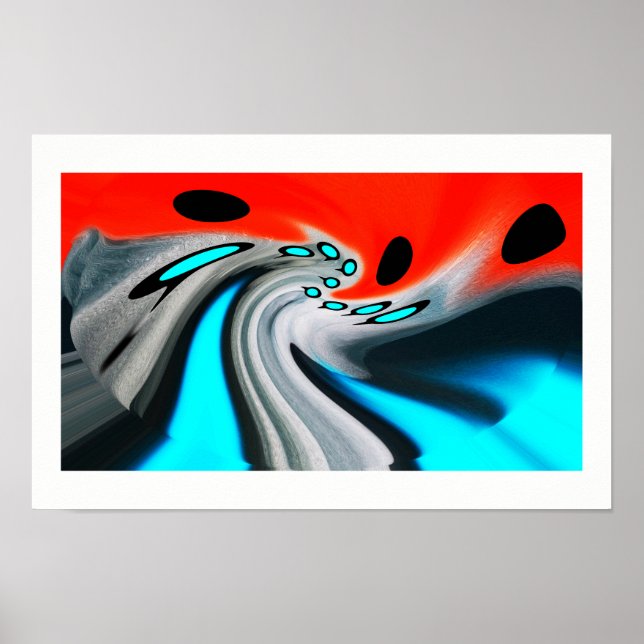 Póster Distorção cósmica (Frente)