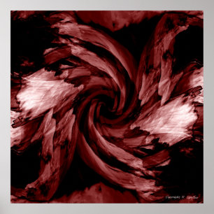 Póster Distorções turvas 3