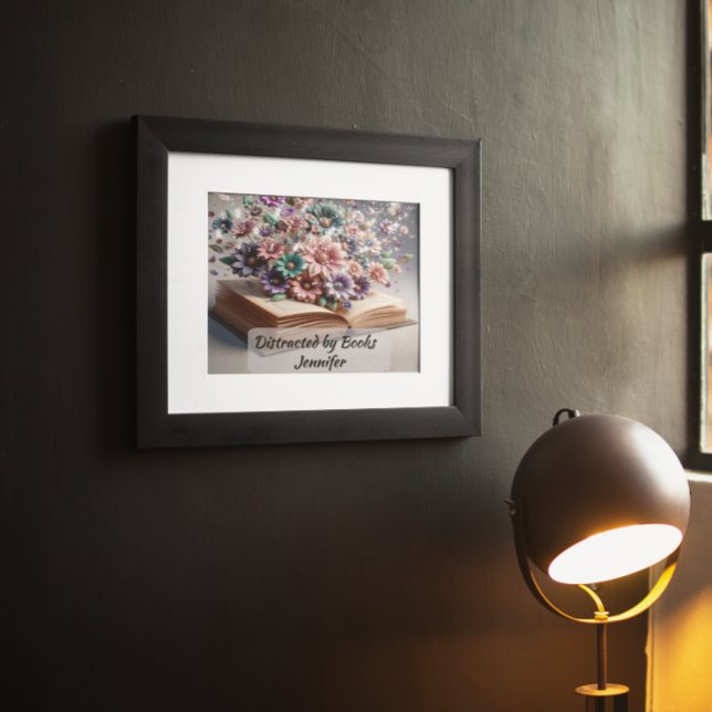 Poster Distraído por Livros (Criador carregado)