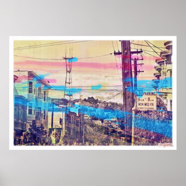 Póster distrito de missão Sanfran-see-paks, san francisco (Frente)