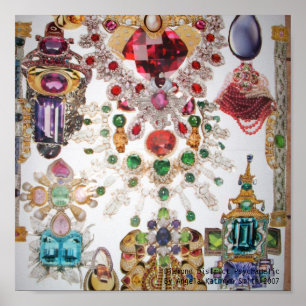 Póster Distrito Psychadelic do diamante