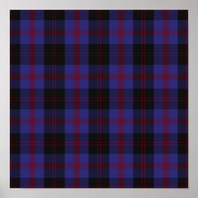 Poster Distrito Tartan - Angus - Download Digital (Frente)