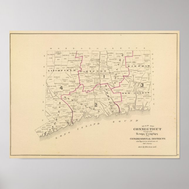 Póster Distritos do Congresso (Frente)