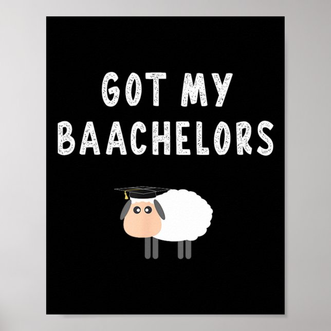 Poster dito de formatura de faculdade de 2024 grau de bac (Frente)
