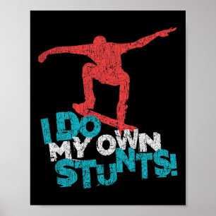 Poster Dito engraçado e fixe de skate