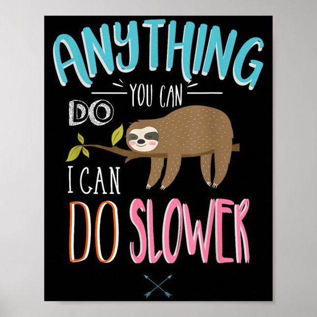 Poster Dito Engraçado Qualquer Coisa Que Você Pode Fazer  (Frente)